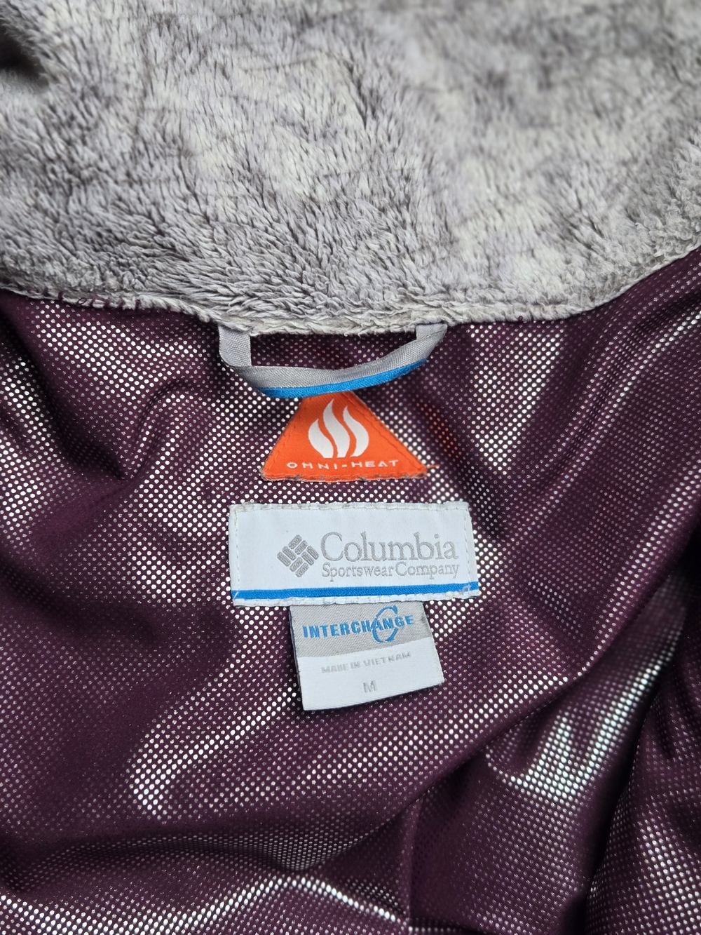 Columbia Women’s Omni-Heat Insulated Jacket – Deep Purple